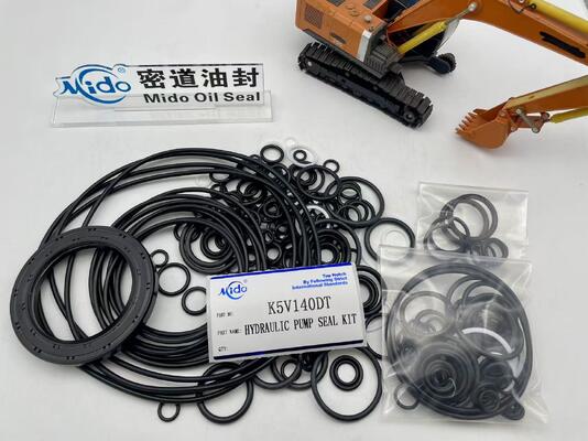 K5V140DT 油圧ポンプ &amp; シリンダー シール キット - 漏れのない正確なフィットのための完全な掘削機修理キット