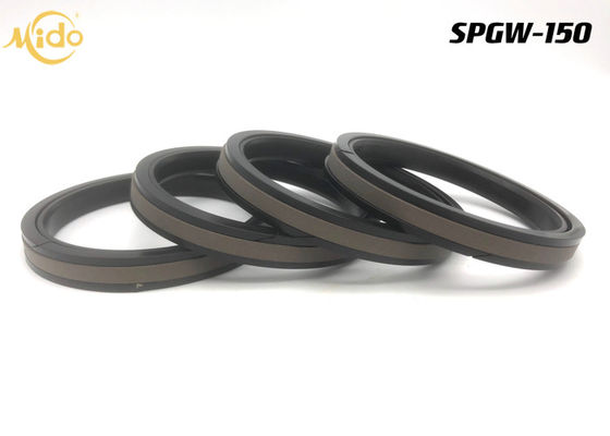 高温水圧シリンダピストン シールSPGW 150 DoosanのシールのキットPTFE NBR
