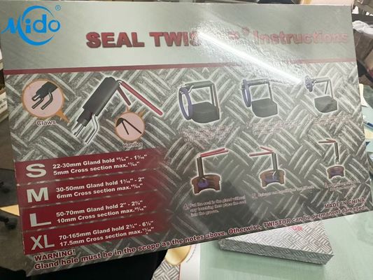 メタルゴムシールツール プロの水力シール設置キット 便利なシールトイスター 耐久性のある棒シール修理キット