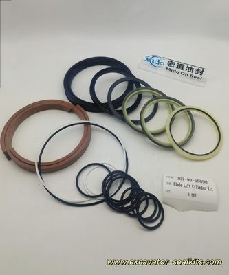 完全なプロシリーズ修理シールキット 707-99-56690 ブレードリフト油圧シリンダーシールキット用 - すべてのシールとガスケットが含まれています