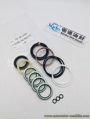 最適な耐用年数と信頼性を実現する純正工場仕様油圧シリンダ シール修理キット 707-98-12390