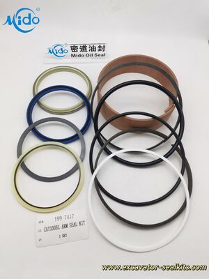 油圧シリンダー シール キット 199-7417 CAT330BL アーム シリンダー用 - OEM 完全修理セット