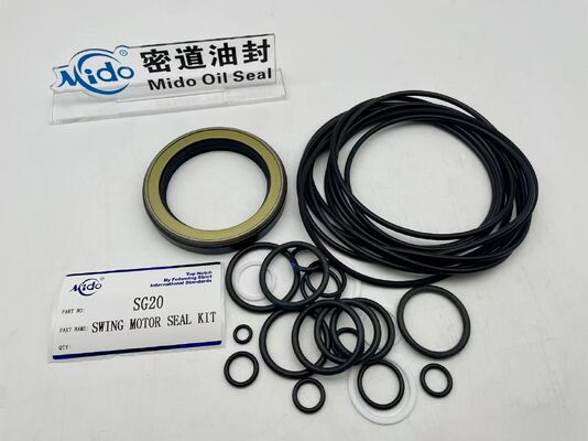 VOE14512788 14512788 EC360 掘削機用の完全な東芝 SG20 スイングモーターシール &amp; 修理キット。