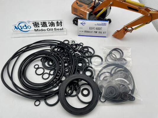 K5V140DT 油圧ポンプ &amp; シリンダー シール キット - 漏れのない正確なフィットのための完全な掘削機修理キット