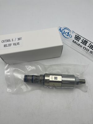 Cat 305.5E2 Cat307 掘削機油圧システム用リリーフバルブ
